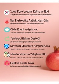 Resim Modamkore 7'li Paket Nar Özlü Kore Yüz Maskesi Yenileyici 