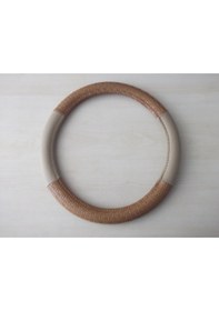 Resim Direksiyon Kilifi Geçmeli Deri 1.Kalite (Maun Desenli) 551951739 