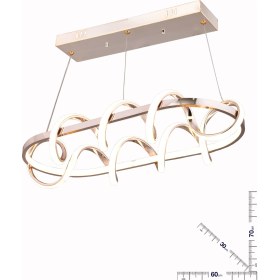 Resim Dart Yemek Masası Gold Avize 