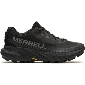 Resim Merrell Agility Peak 5 Kadın Patika Koşusu Ayakkabısı Siyah Siyah 