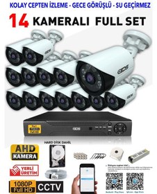 Resim Ids - 14 Kameralı 1080P Fullhd 5Mp Sony Lensli Kamera Seti - 2020 