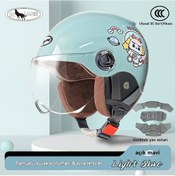 Resim Eternal Luck Her Mevsime Uygun Çocuk Kaskı L003 Açık Mavi 