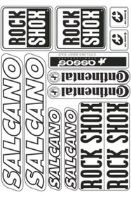 Resim Gogo Bisiklet Yazı Takımı Salcano Siyah 