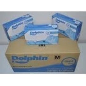 Resim Dolphin Nitril Pudrasız Eldiven M (20 paket) - V 