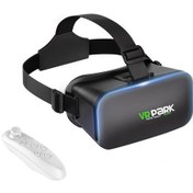 Resim Microcase Vrpark V6 3D Sanal GerÃ§eklik GÃ¶zlÃ¼ÄÃ¼ + VR Bluetooth Kumanda 