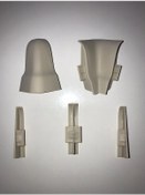 Resim Laminat Parke Süpürgelik Köşe Bağlantı Aparatı 6 CM Gri Renk 