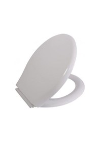 Resim Visam Leylak Yavaş Kapanan Klozet Kapağı Plastik Menteşeli Altta 