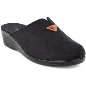 Resim Muya Jessie 33920 Anatomik Kadın Terlik Siyah Siyah 