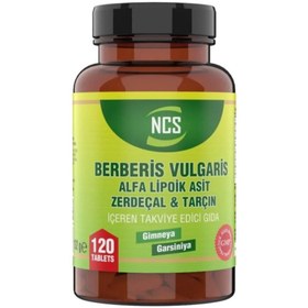 Resim NCS Berberis Vulgaris Alfa Lipoik Asit Zerdeçal Tarçın 120 Tablet 