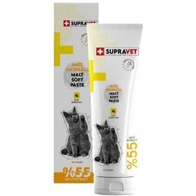 Resim Supravet Anti Hairball Tüy Yumağı Önleyici Kedi Malt Macunu 30 Gr 