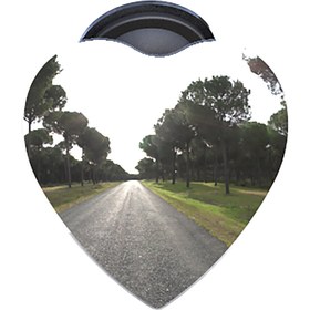 Resim MOTAYSAN Vantuzlu Bebek Dikiz Aynası Kalp 11x11 Cm 