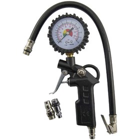 Resim Letsii Hassas Manometreli Saatli Hava Tabancası 0 8.5 Bar / 0 120 Psi 