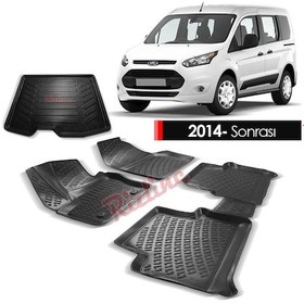 Resim Ford Connect Paspas Bagaj Havuzu 3D Rizline Set 2014- Sonrası 