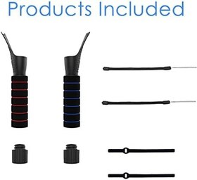 Resim Linkidea Two-Hand Extension Compatible with Meta/Oculus, Quest, Quest 2, or Rift S Controllers for Most VR Games (1 Pair) 