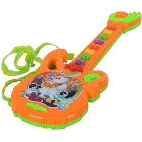 Resim Türkçe Müzikli Efsane Gitar Turuncu 