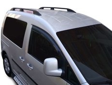 Resim VW Caddy Elegance Tavan Çıtası Siyah Uzun Şase 2003-2020 Arası 