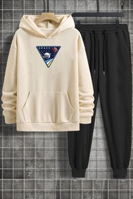 Resim uyguntarz Unisex Space Baskılı Eşofman Takımı 