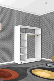 Resim Kenzlife Giysi Dolabı Necmettin 150*120*40 Byz Gardırop 