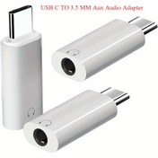 Resim 1/2/3 Paket USB-C 3.5mm Ses Kulaklık Adaptörü, for iPhone 16 Kulaklık Aux Adaptörü Dongle Tipi C Jack for iphone 16 15 for galaxy S24 S23 S22 S21 Plus Pro Max Pixel for ipad ile Uyumlu 