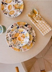 Resim The Mia Limoncello 6 Kişilik 24 Parça Yemek Takımı Çok Renkli 