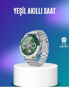 Resim Harita Görüntüleme Özellikli Amoled Akıllı Saat 3 Kayışlı Fitness Takipli 