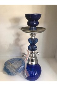 Resim AY TİCARET Mavi Küçük Boy Nargile Takımı 