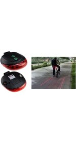 Resim Ozcmax Lazer Güvenlik Şeritli Bisiklet Stop Lambası 