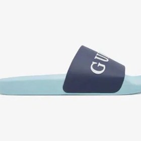 Resim Guess SLIDES COLOR BLOCKING Erkek Mavi Terlik F5GZ06BB00F-FBA6 