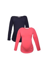 Resim Luvmabelly Myra2302_2305 Hamile Tshirt Seti 