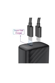 Resim Lucatech Samsung S23 / A17 / M34 / A55 / S24 / A73 / M53 Uyumlu 45W PD Type-C Yüksek Hız Aleti 