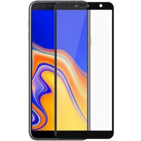 Resim Samsung Galaxy J6 Plus Full Kapatan Renkli Cam Siyah 