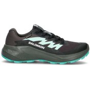 Resim Salomon Alpha Glide Gtx Gore-Tex® Erkek Spor Ayakkabı SİYAH-YEŞİL 