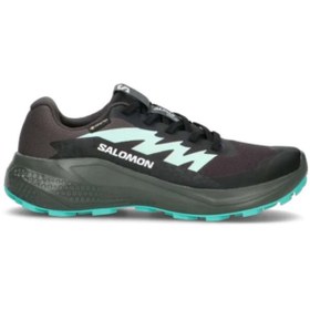 Resim Salomon Alpha Glide Gtx Gore-Tex® Erkek Spor Ayakkabı SİYAH-YEŞİL 