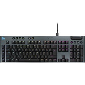Resim Logitech G915 X Düşük Profilli Rgb Aydınlatmalı Gl Brown Pc/mac Için Kablolu Ingilizce Q Mekanik Oyun Klavyesi, Siyah 