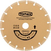 Resim Tomax Çok Amaçlı Elmas Kesici Disk - 180 x 22 