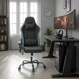 Resim Adore Gaming Prime-X Pofesyonel Oyuncu Koltuğu - Koyu Gri Kumaş 69X119.5-130X76 cm 