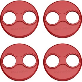 Resim Samdoo Djı Mavic Mini İçin Aluminyum Motor Koruyucu Kapağı - Kırmızı, Toz Ve Darbeye Dayanıklı, Uçuşu Etkilemez 4 Adet 