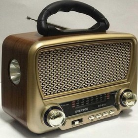 Resim Bluetoothlu Nostaljik Radyo Usb Mp3 Player RT-819 