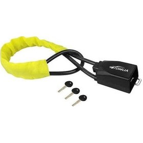 Resim Dancemonkey Evrensel Direksiyon Kilidi - 3 Anahtarlı, Suv & Kamyonetler İçin Güçlü Koruma, Çelik Yapılı 