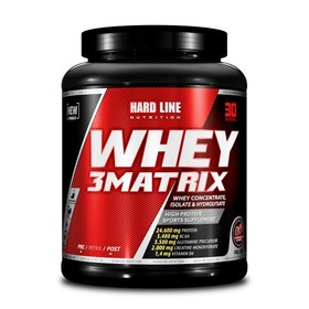 Resim Hardline Whey 3Matrix Protein Tozu - Muz / 908 Gr 