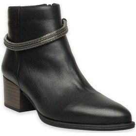 Resim Mammamia D24kb-4135 Günlük Topuklu Siyah Kadın Bot Siyah 