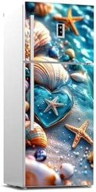 Resim Buzdolabı ve Bulaşık Makinesi Takım Sticker 0411 