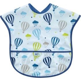 Resim Babyjem Baskılı Blw Kolsuz Mama Önlüğü Balon Desen 