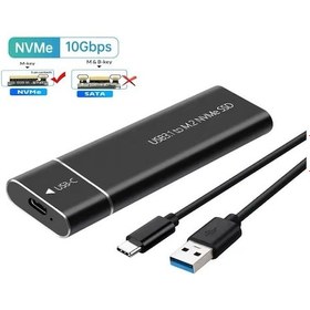 Resim Bluesery Bs-m22 Nvme M.2 Ssd Kutusu 3.1 Type-c Uyumlu 