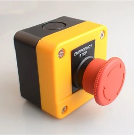 Resim Elmpaly 1no+1nc 1 Adet Kırmızı Mantar Acil Durdurma Buton Anahtarı No Nc 