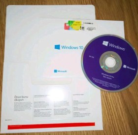 Resim MS Windows 10 Pro 64 Bit TR 1PK DSP OEI DVD (FQC-08977) 