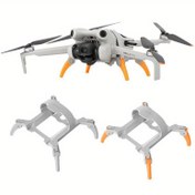 Resim DJI Mini 4 Pro Katlanabilir İniş Takımı Uzatılmış Yükseklik Bacak Destek Koruyucu Stand Skid DJI Mini 4 Pro Drone Aksesuarları için 