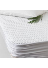 Resim Altınbaşak 160X200 Cm Kapitone Sıvı Geçirmez Fitted Alez Beyaz 