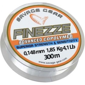 Resim Savage Gear Finezze Mono 300 Mt Clear Misina 0.148 Mm 