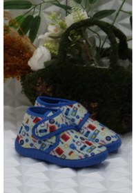 Resim Fort Sly 5392 Gri Anaokulu Kreş Ev Erkek Çocuk Panduf Ayakkabı Gri 